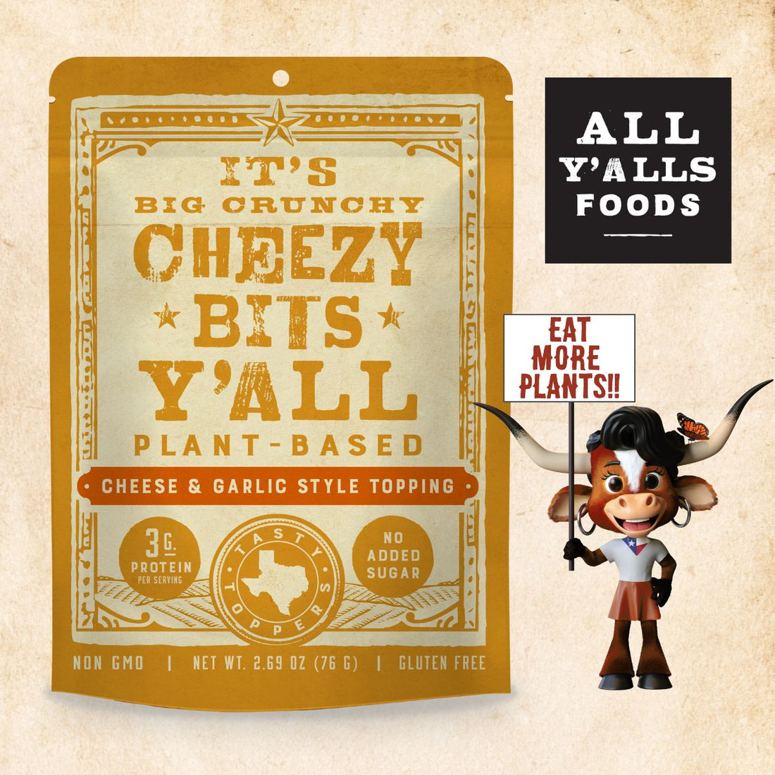 All Y'alls Foods Launches "It's Big Crunchy Cheezy Bits Y'all"
