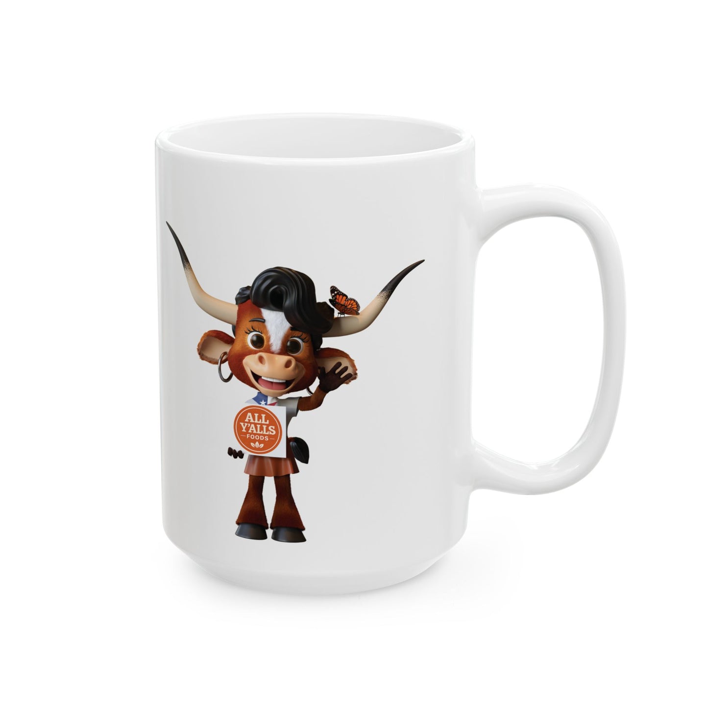 LUNA Ceramic Mug, (11oz, 15oz)