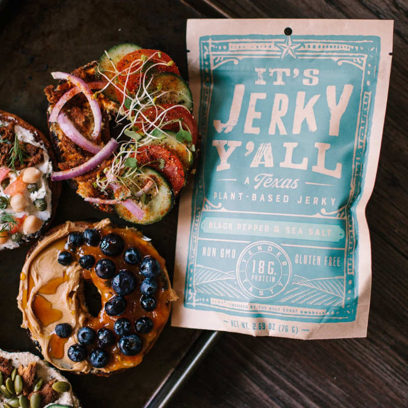 Black Pepper & Sea Salt Jerky | Retail 6-Pack (The Smarter Jerky)