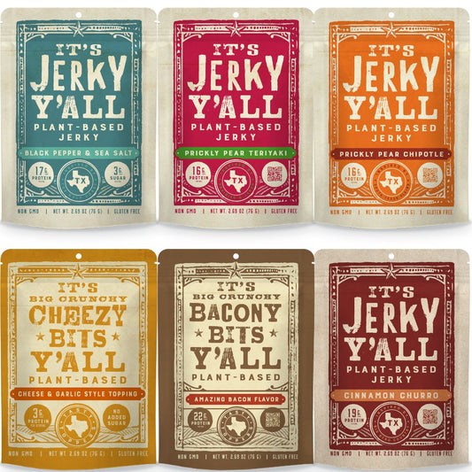 6-Pack Pick Your Own Jerky & Tasty Toppers