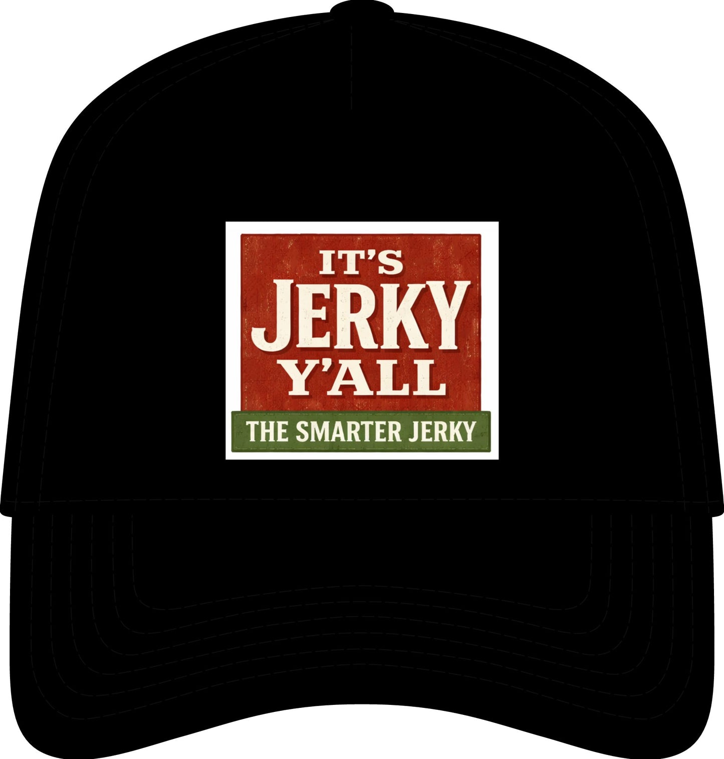 It's Jerky Y'all Snapback Hat - "The Smarter Jerky" Logo Cap