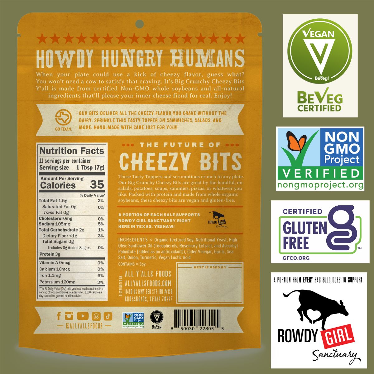 5 Pack-Three Flavors of our Jerky & Two of our Tasty Toppers (5-Pack)