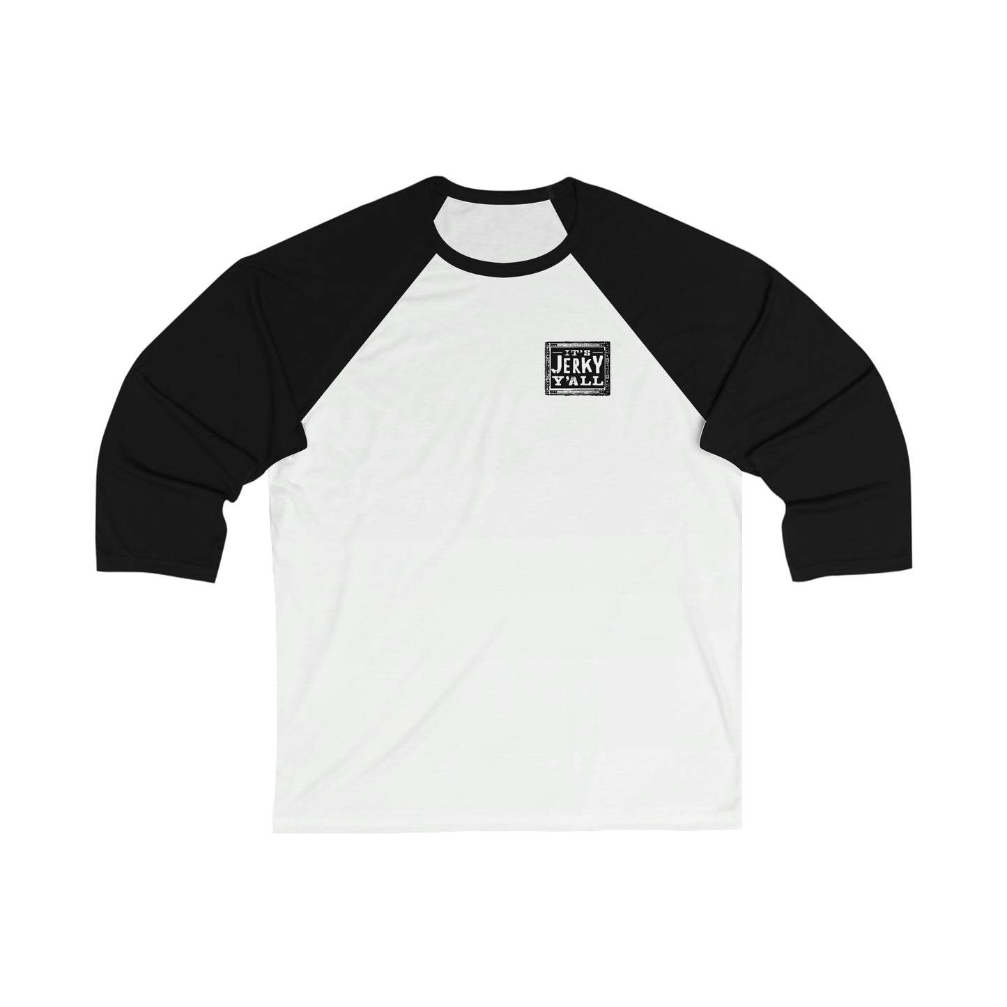 Unisex 3/4 Sleeve Baseball Tee