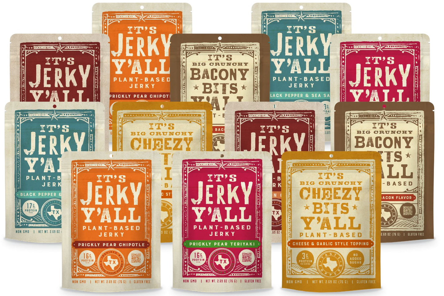 12-Pack Pick Your Own Jerky & Bacony Bits