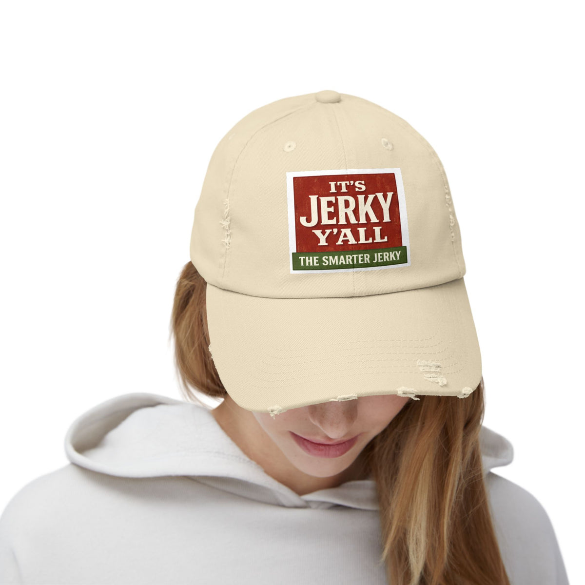 It's Jerky Y'all Distressed Cap