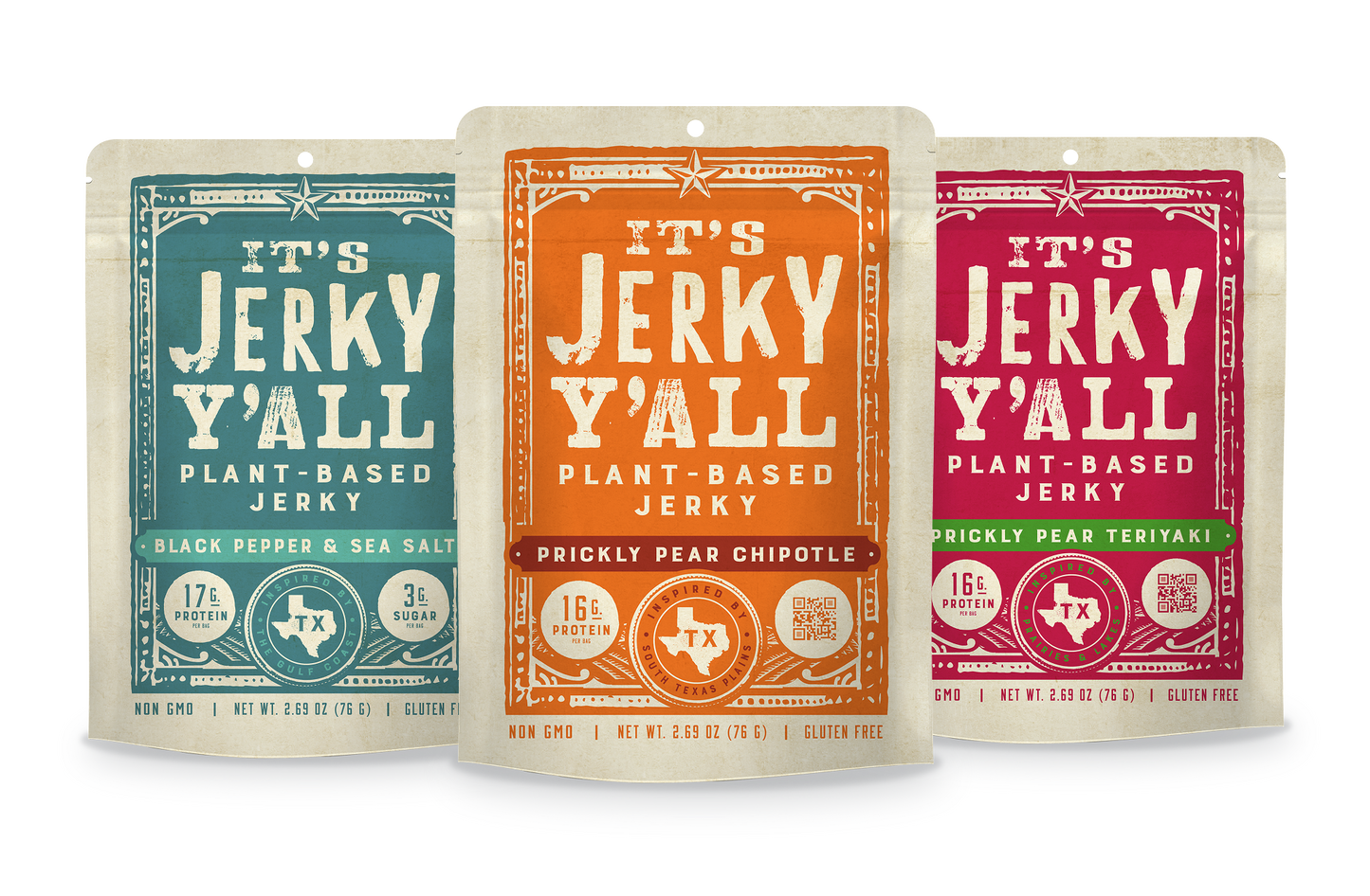 3-Pack - Three Flavors of our Jerky