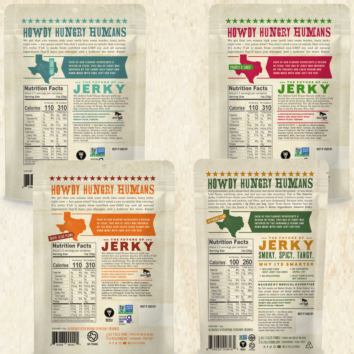 The Smarter Jerky™ Texas Variety Pack