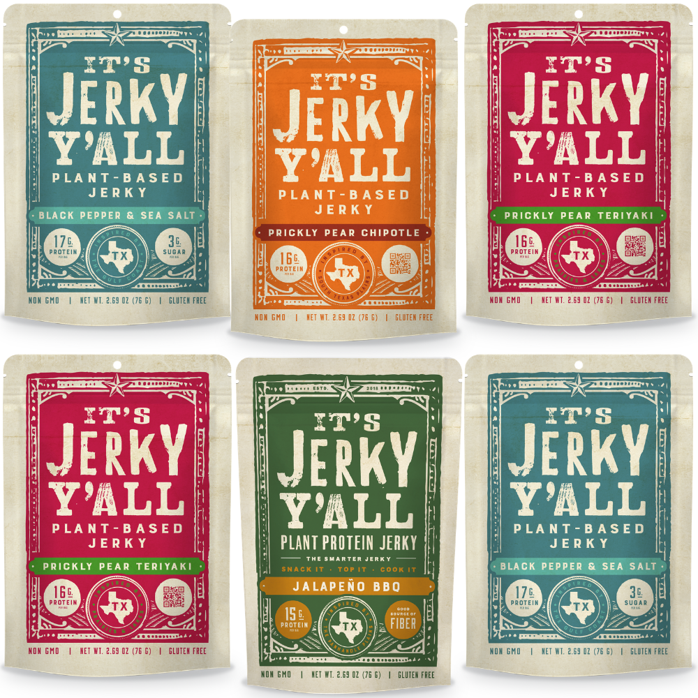 The Smarter Jerky™ Starter Box - 6 Bags, 4 Flavors