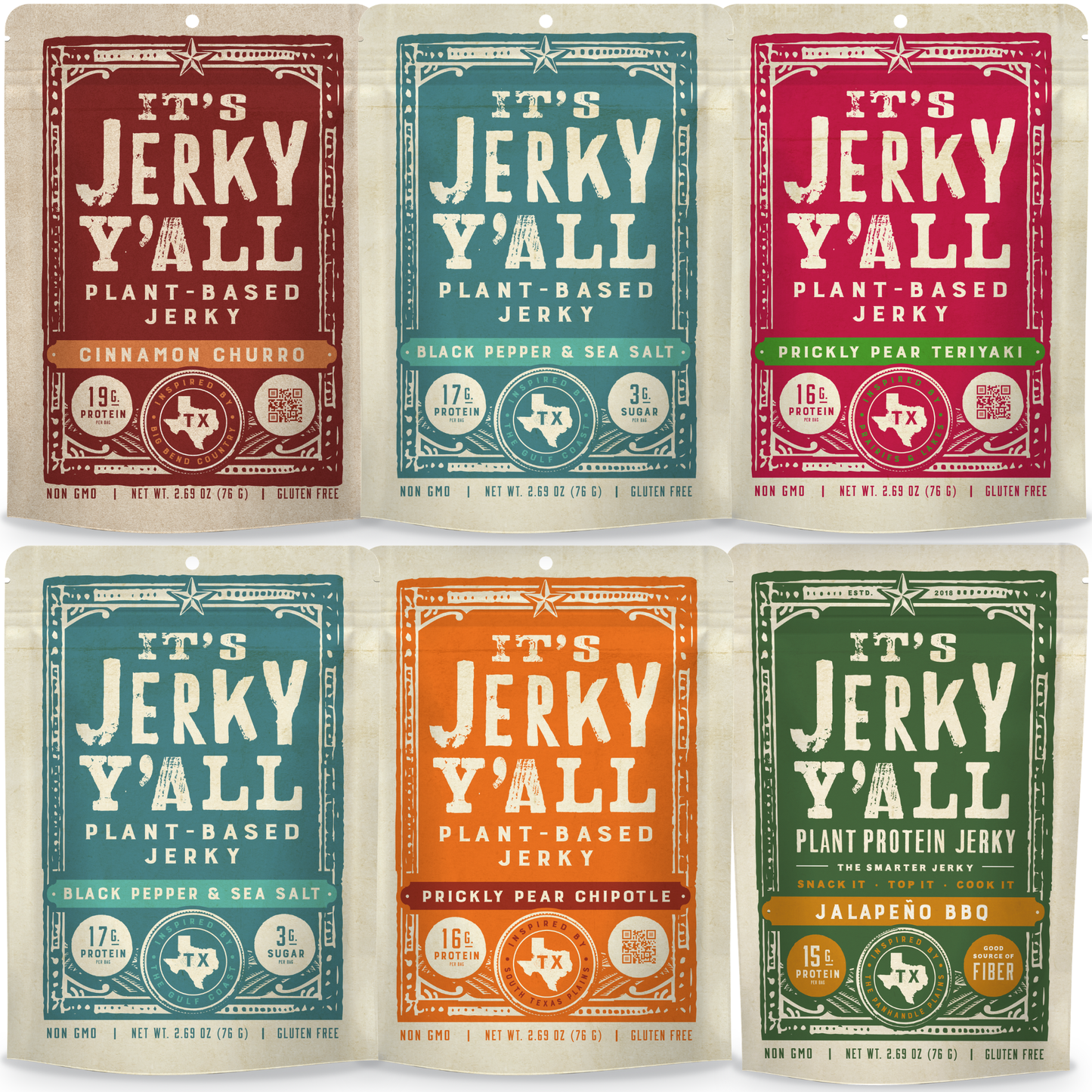 6-Pack | Build Your Own Smarter Jerky Variety Pack