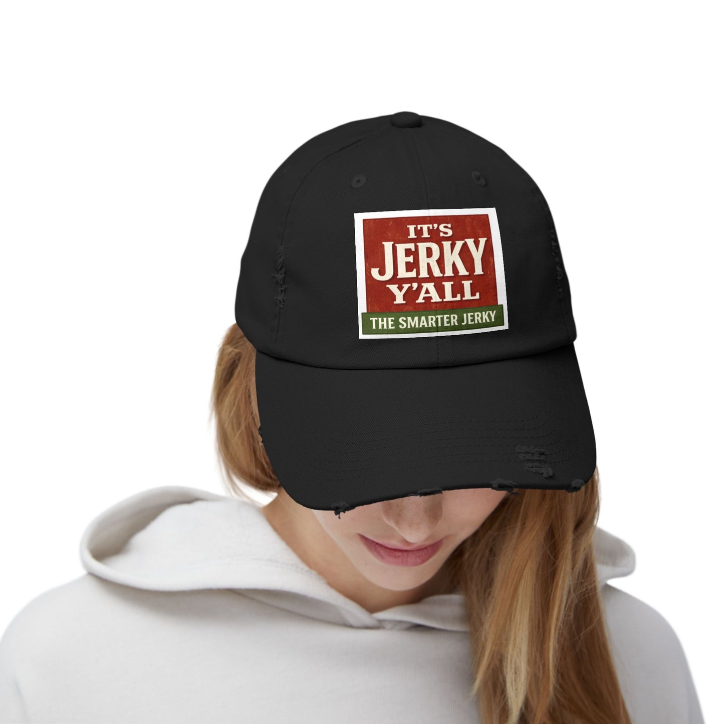 It's Jerky Y'all Distressed Cap