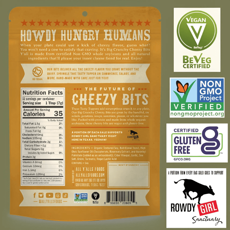 NEW! Big Crunchy Cheezy Bits