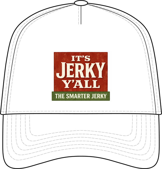 It's Jerky Y'all Snapback Hat - "The Smarter Jerky" Logo Cap