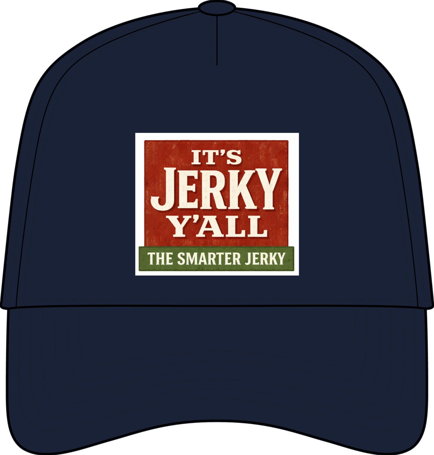 It's Jerky Y'all Snapback Hat - "The Smarter Jerky" Logo Cap