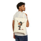 Cotton canvas tote bag featuring Luna the Longhorn made from durable cotton, perfect as a reusable cotton canvas tote bag for everyday use