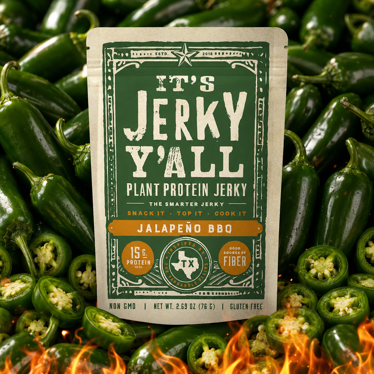 Jalapeño BBQ Jerky | The Smarter Jerky™
