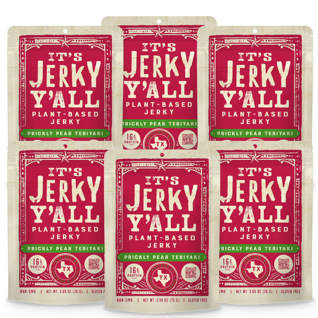 Prickly Pear Teriyaki Jerky | The Smarter Jerky