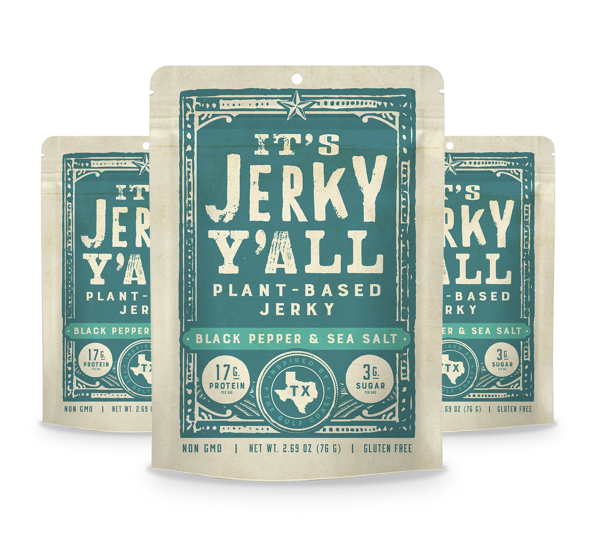 Black Pepper & Sea Salt Jerky | The Smarter Jerky™