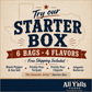 The Smarter Jerky™ Starter Box - 6 Bags, 4 Flavors